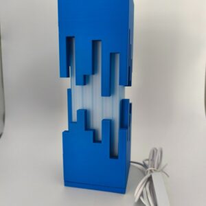 Lampe d’appoint Prisme bleu