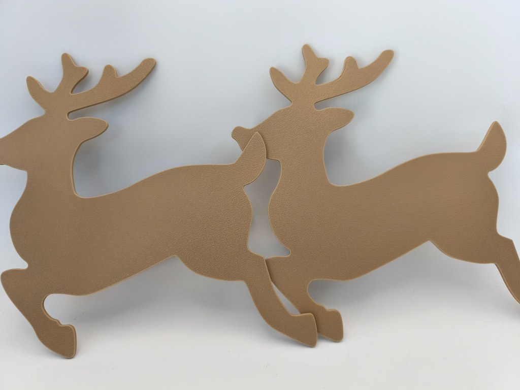 Duo d’embrasses rideaux Cerf marron – Image 2