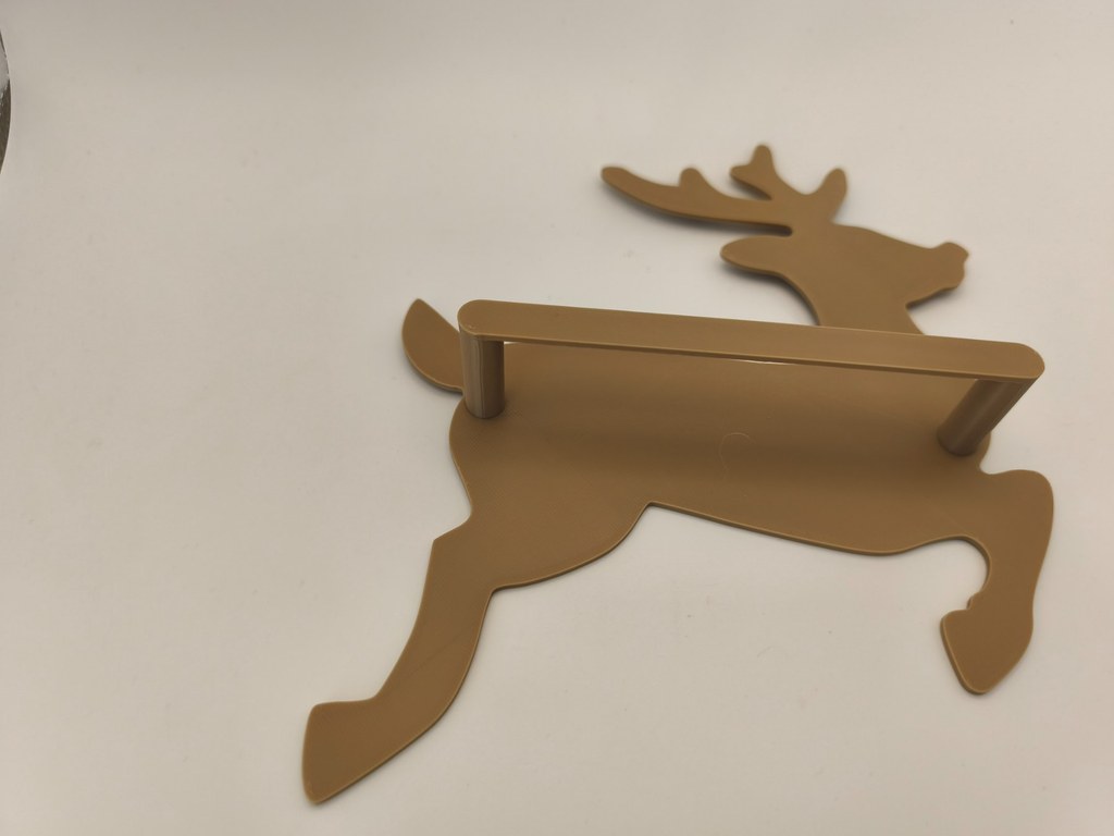 Duo d’embrasses rideaux Cerf marron – Image 3