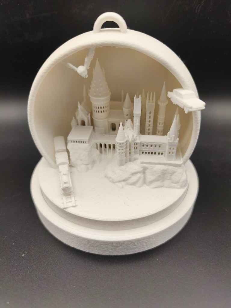 Boule de Noël château enchanté – Image 2