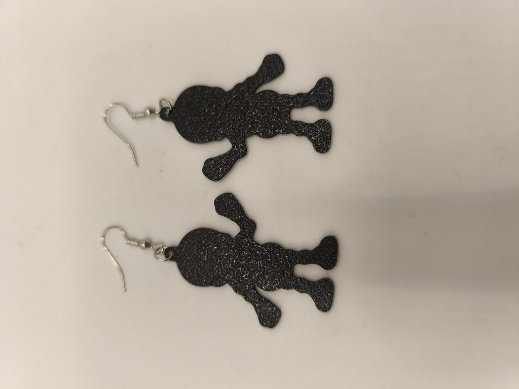 Boucles d’oreilles squelettes d’Halloween – Image 2