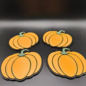 Sous-verre citrouille d’Halloween