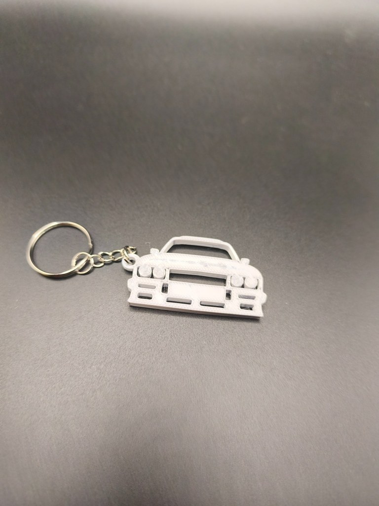 Porte-clés Capri argenté – Image 2