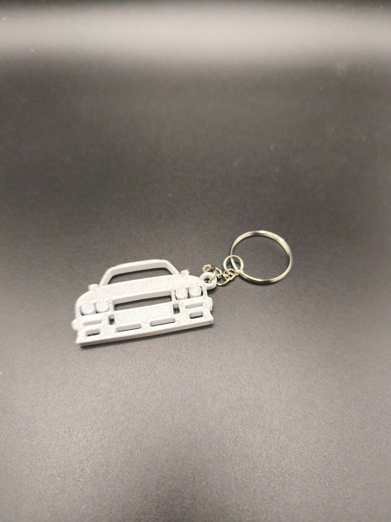 Porte-clés Capri argenté
